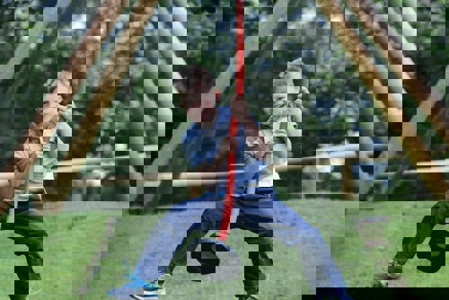 Oasis Adventure Play Zip Wire